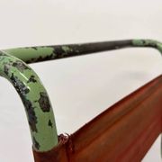 Rare Bauhaus Mart Stam tubular chair by Thonet / original green colour