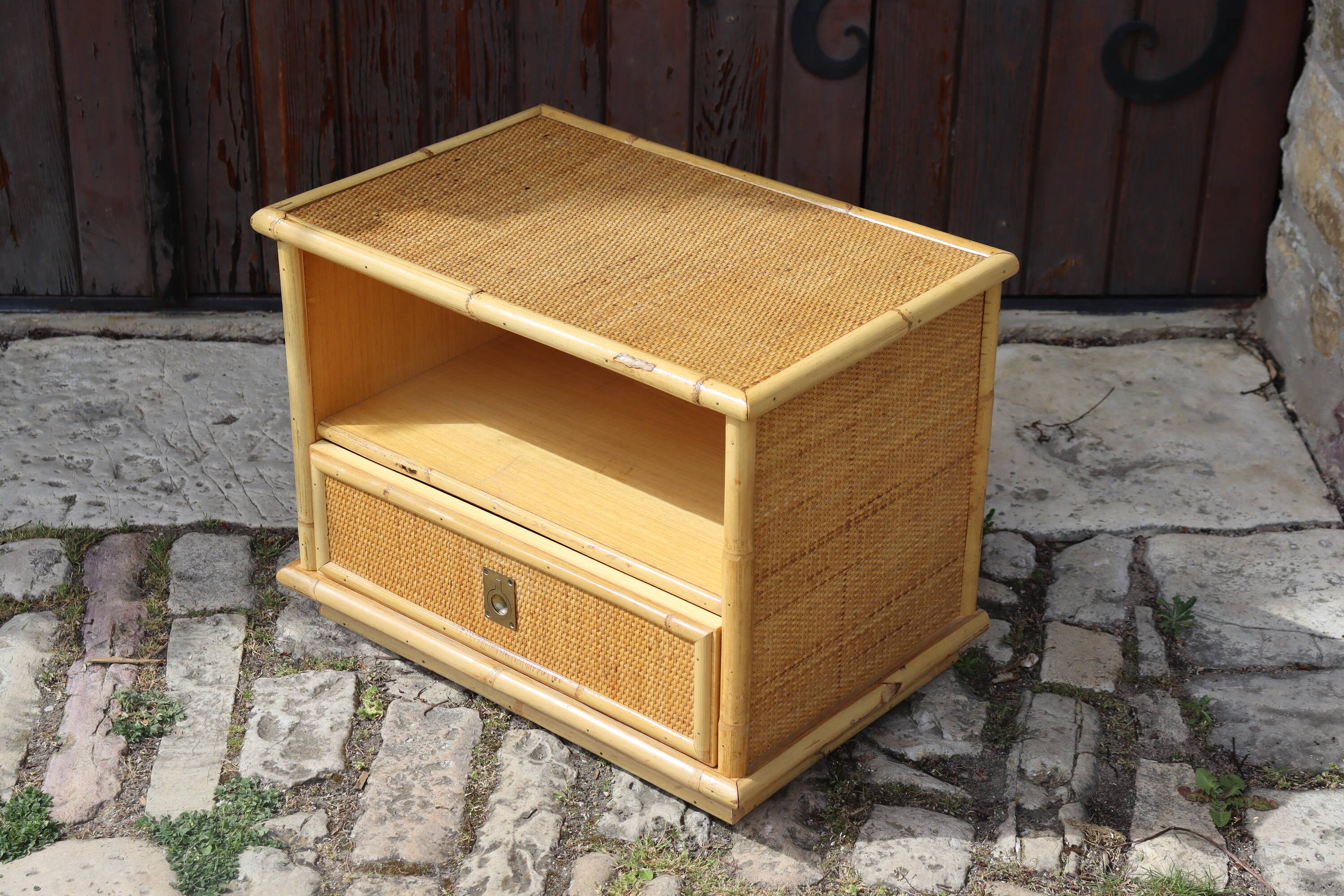 Bedside table by Dal Vera Italy 1970