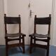 Paire de chaises espagnoles