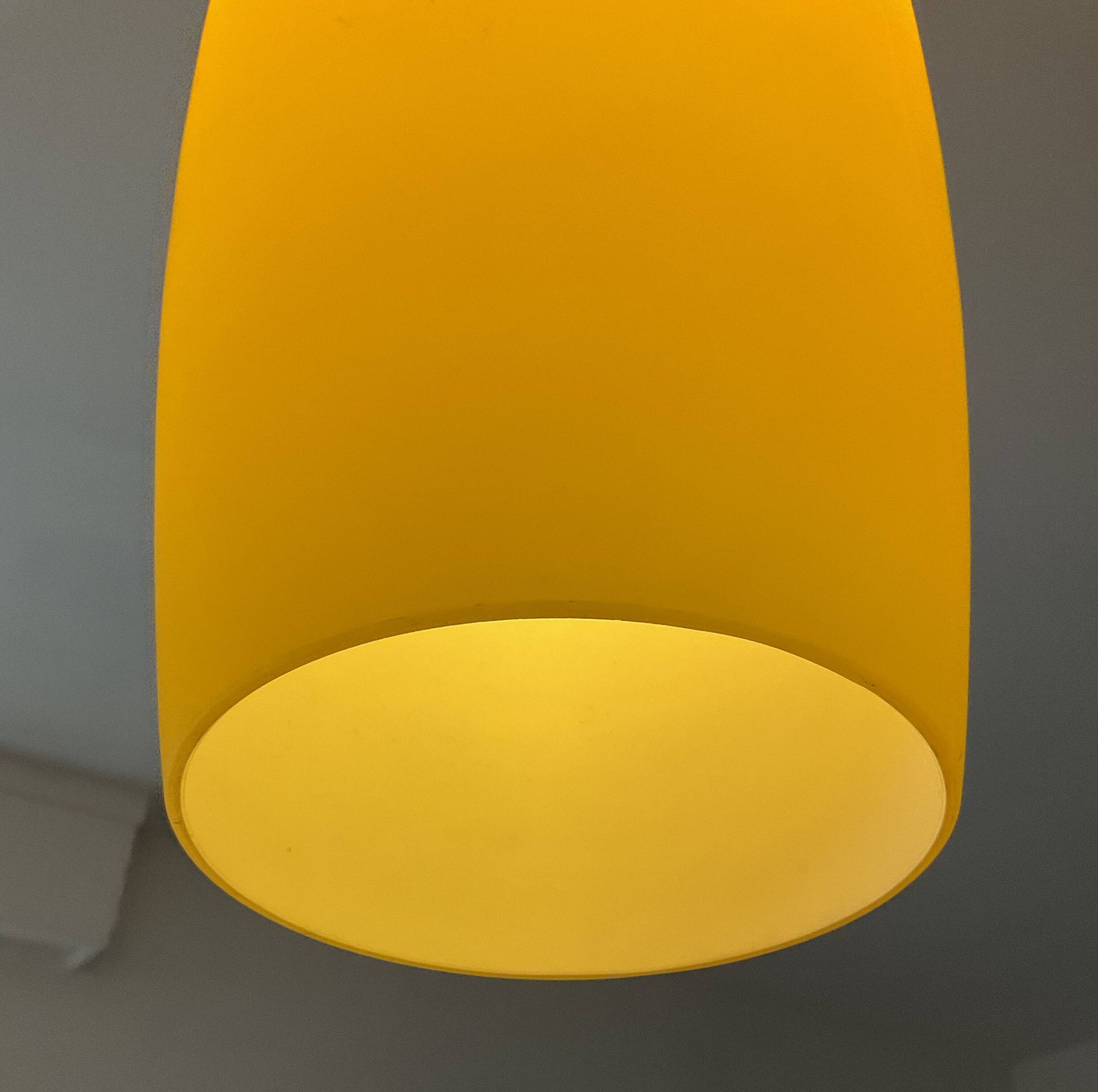 Piet Kramer Leuchten design pendant light in glass paste