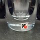 Imposing & massive crystal vase Jaroslav Svoboda Karlov Czech Republic art glass