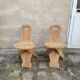 Brutalist chair