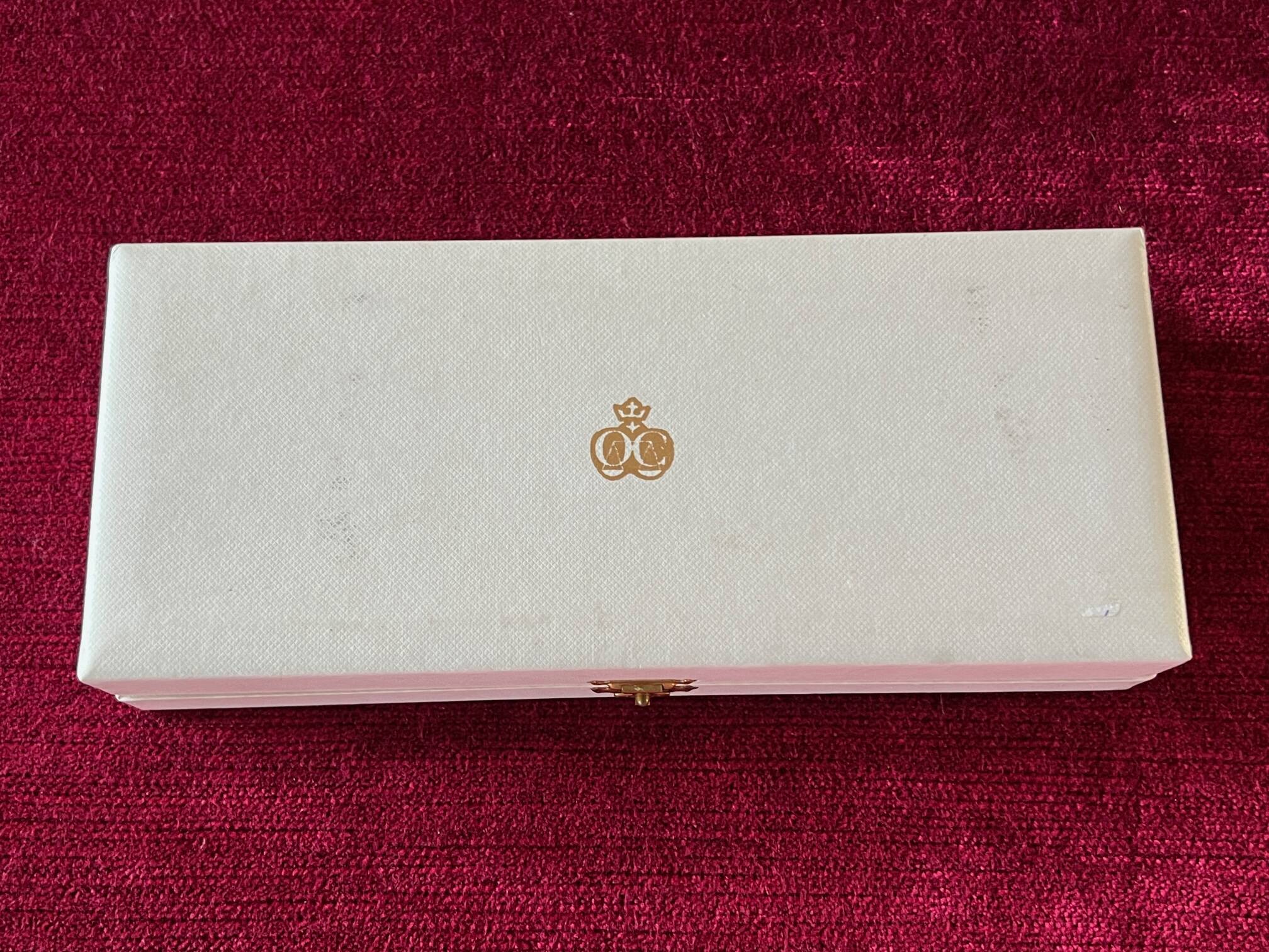 Christofle - Christofle cutlery set with silver metal beads for 12 people. 172 items.