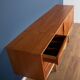 Retro 1960s teak jentique mid century sideboard with folded handles