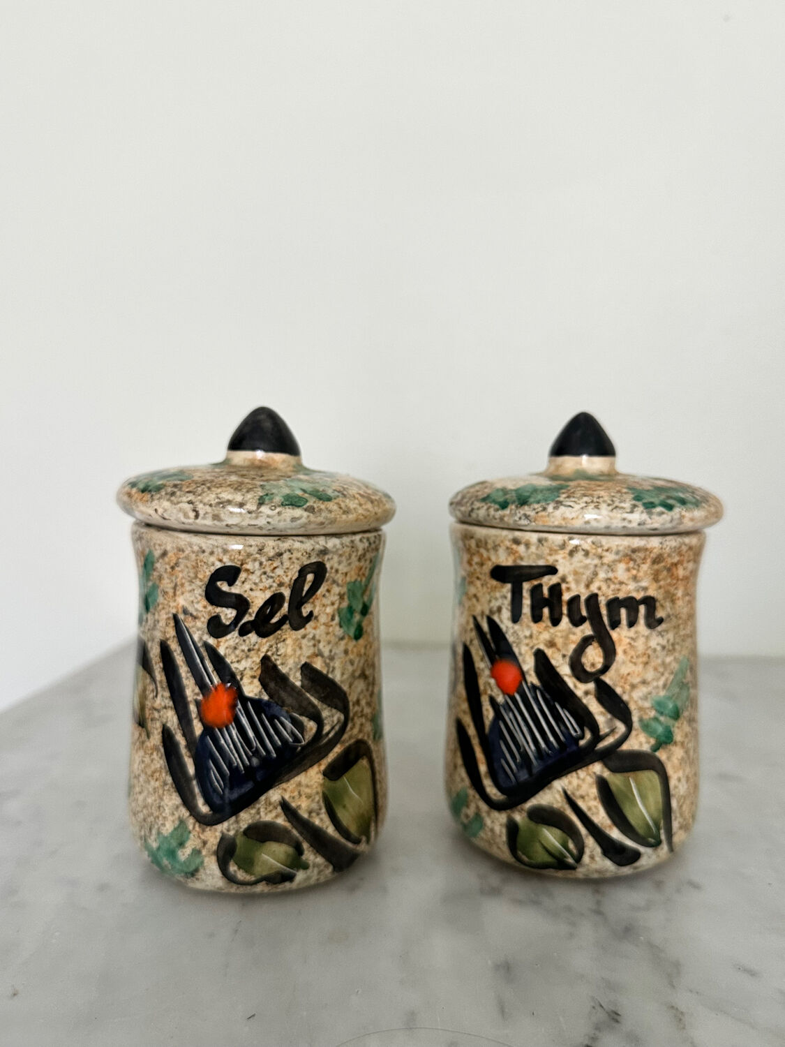 Spice pots Salt & Thyme Vallauris