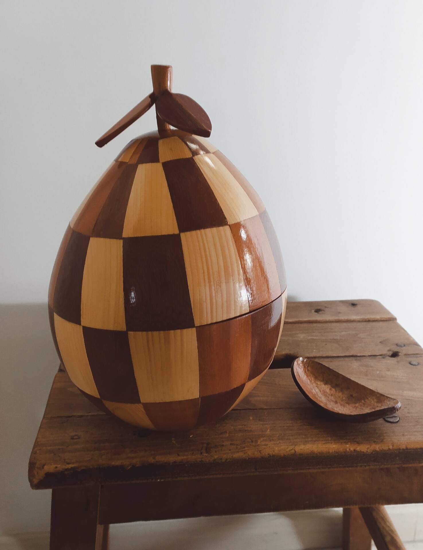 Seau à glaçons noix de coco • Mid-Century