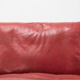 Dieter Rams 620 Series Leather Sofa for Vitsoe 1962