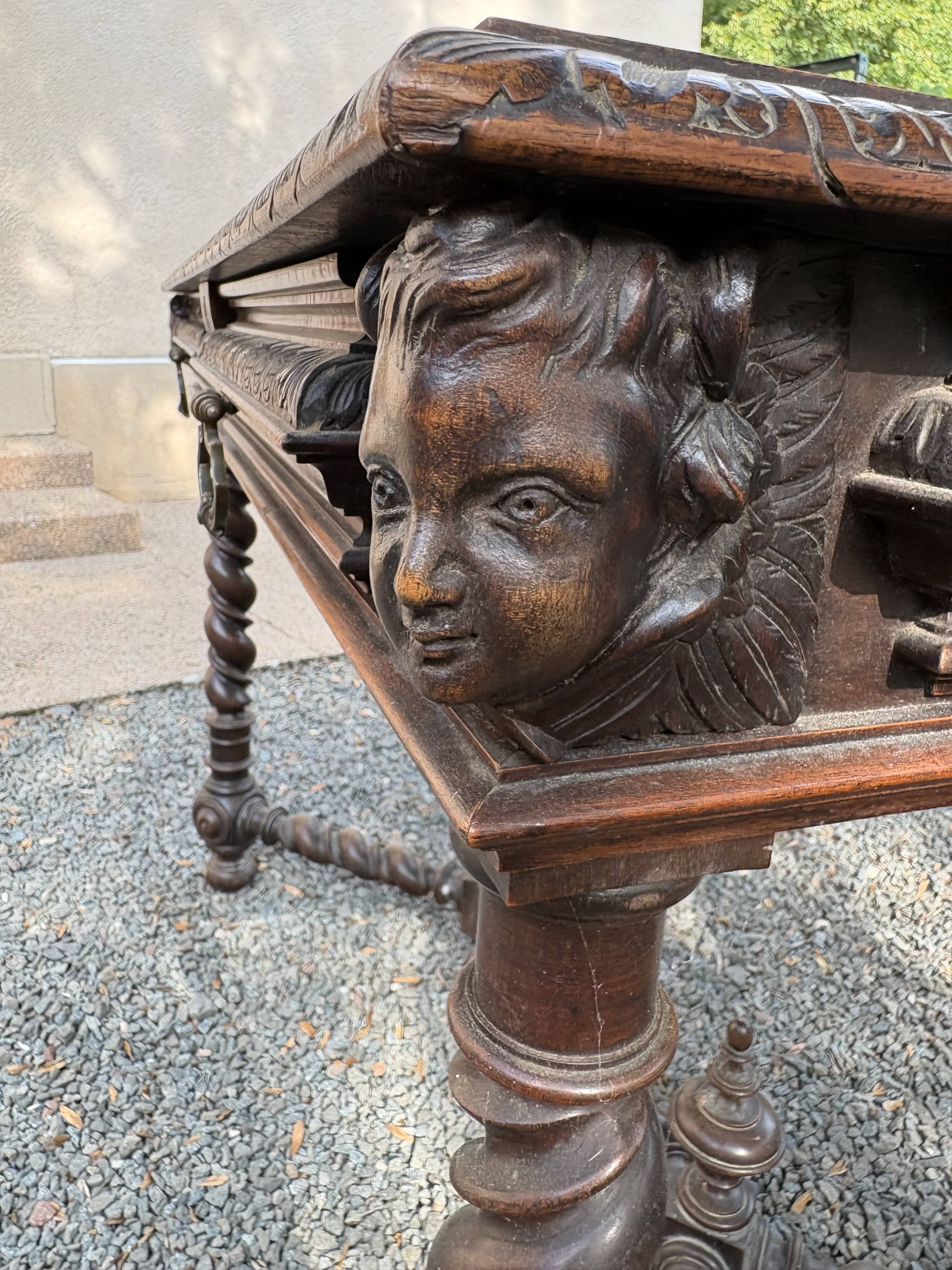 Renaissance Henry II bureau style