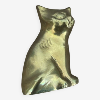 Brass cat