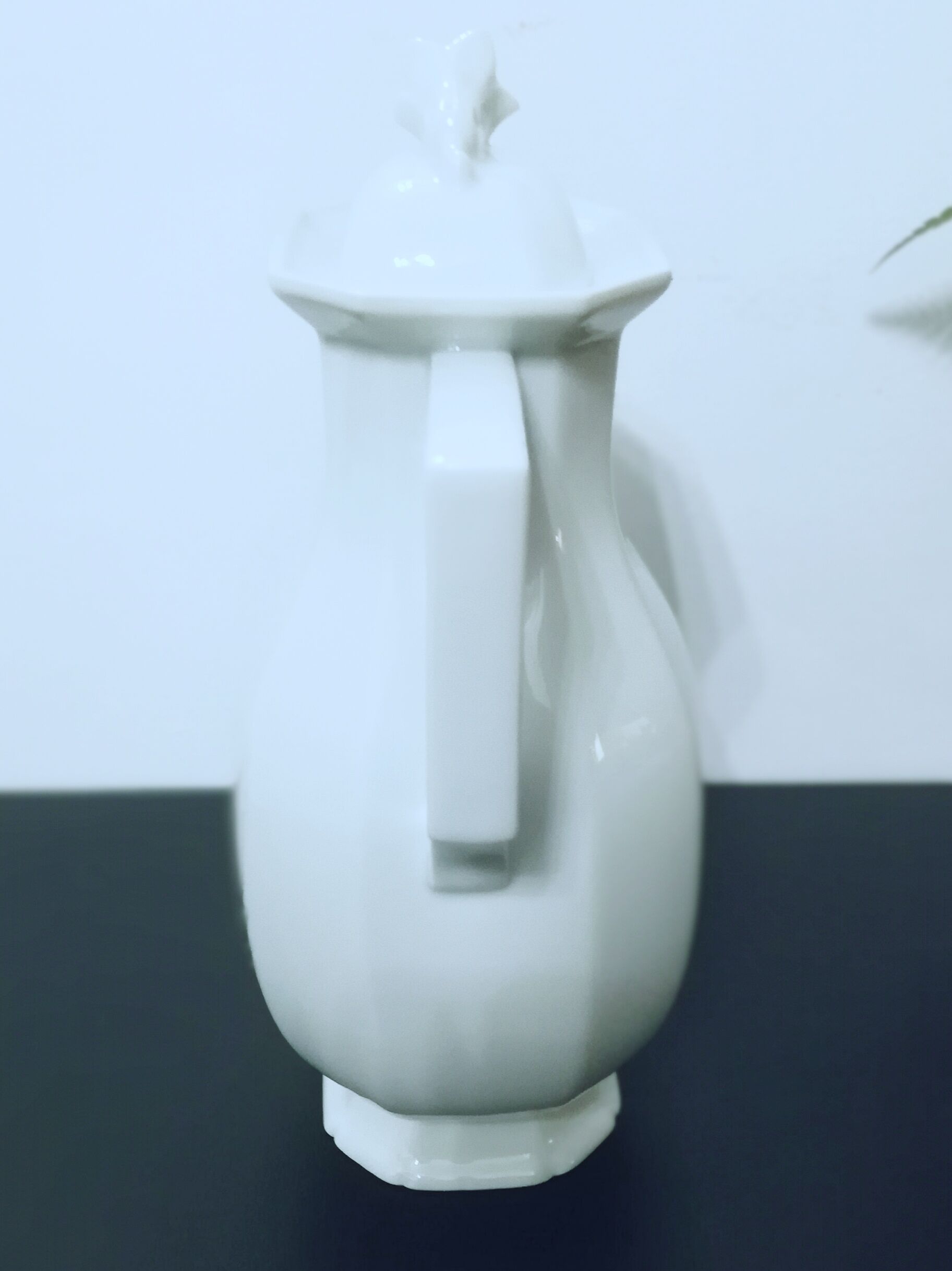 Coffee service in limoges porcelain Coquet Lotus model