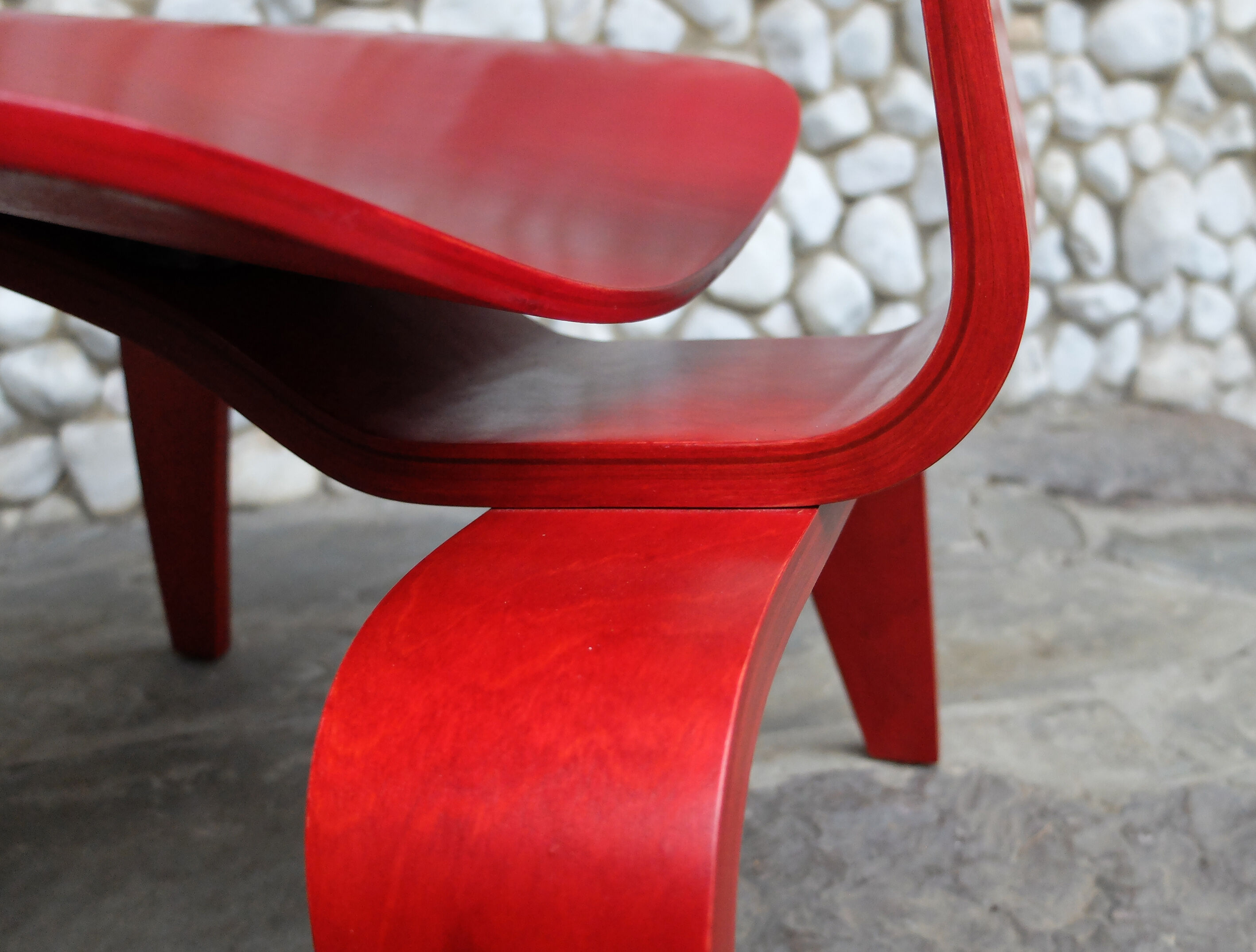 LCW Lounge Chair Vintage by Charles & Ray Eames for Evans, Herman Miller, 1948/49