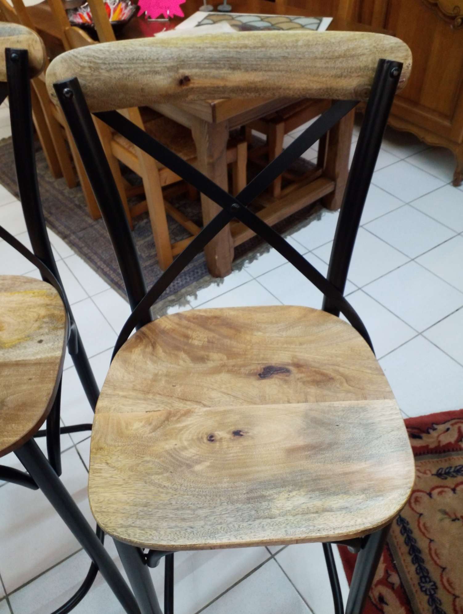 Chaises de bar
