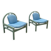 Paire de fauteuils baumann vintage modele Argos