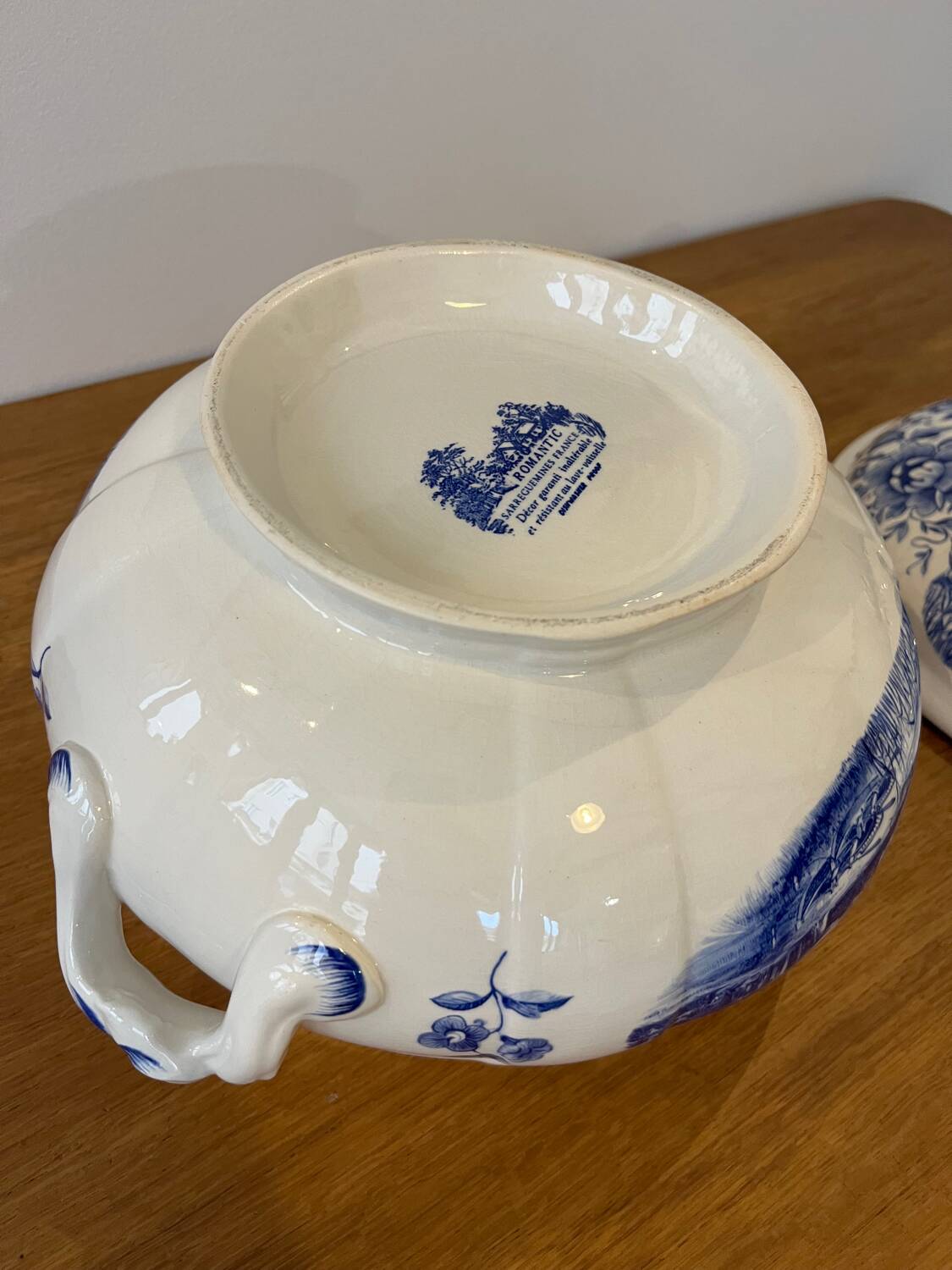 Sarreguemines “Romantic” Soup Tureen