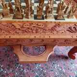 Bali backgammon chess game
