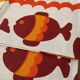 Series of 6 vintage tea towels from the 70s