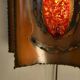 Accolay copper and resin wall light, 1950s