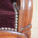 Paire de fauteuils cabriolet