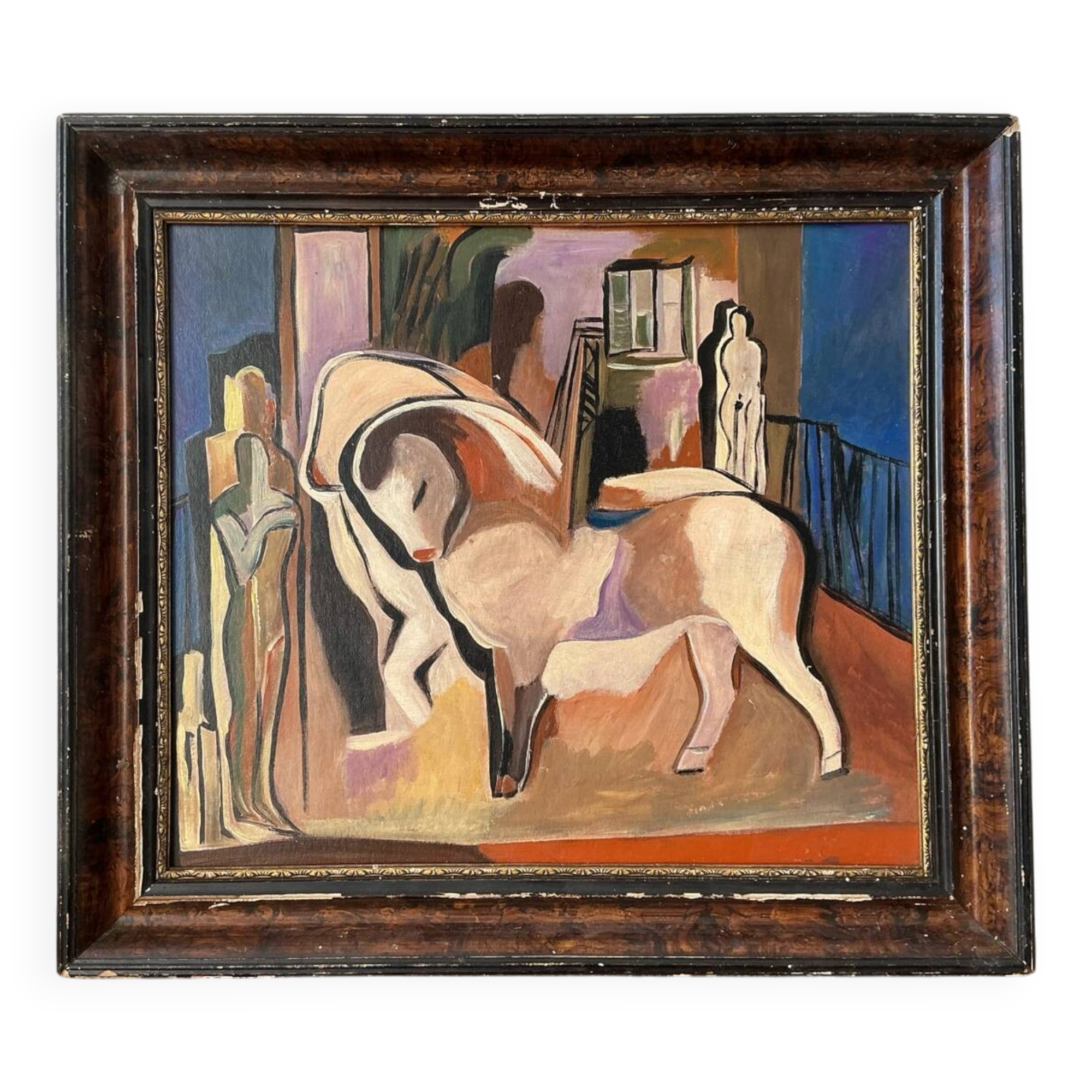 Kadar Bela unsigned Oil Painting Cubism
