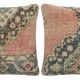 Set of 2 vintage Turkish cushion covers 51x51 cm