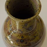 Pansu vase in red sandstone