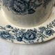 Confiturier en faïence anglais estampillé "Crown Ducal" modèle Bristol ancien