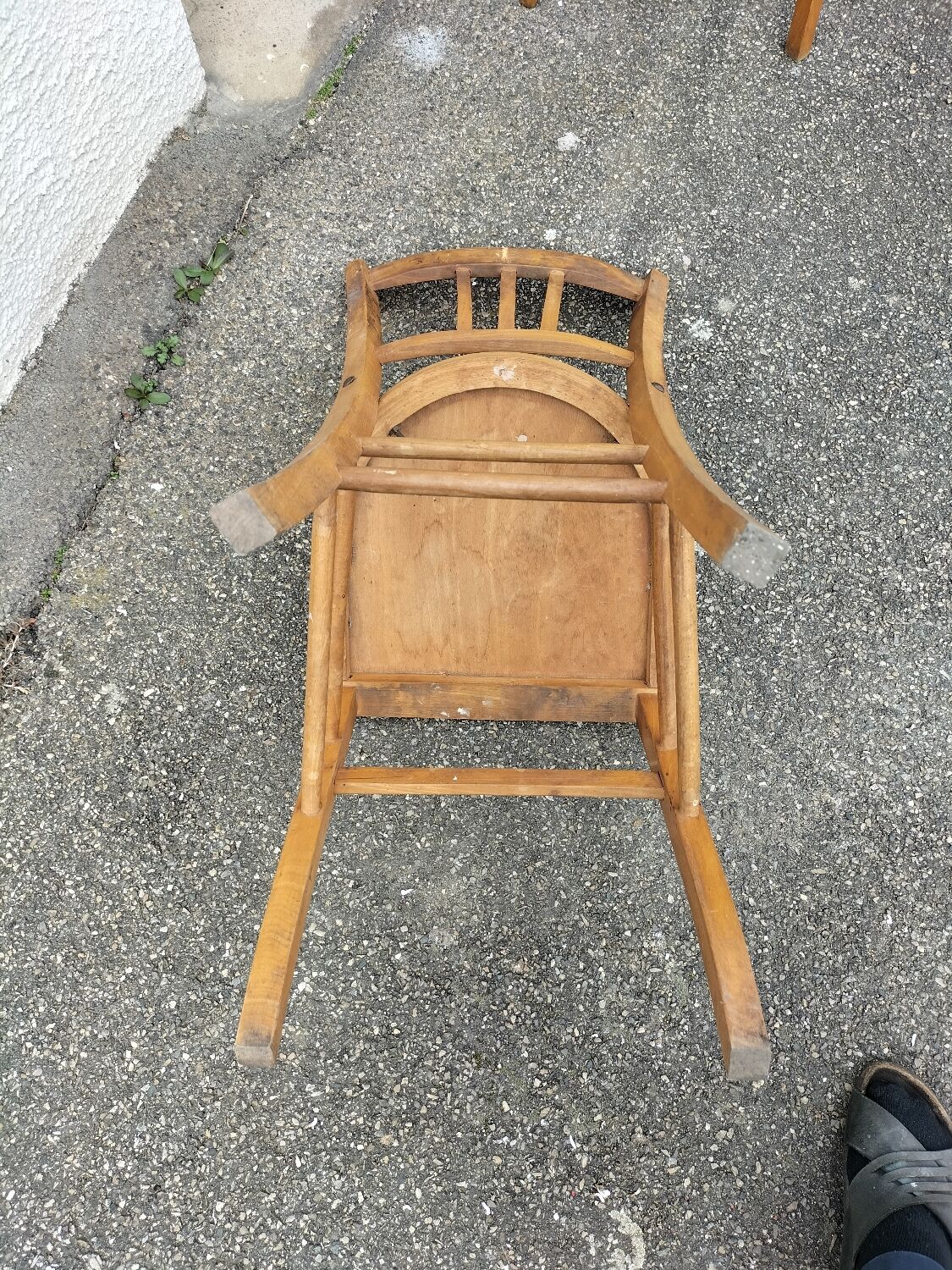 Wooden chairs