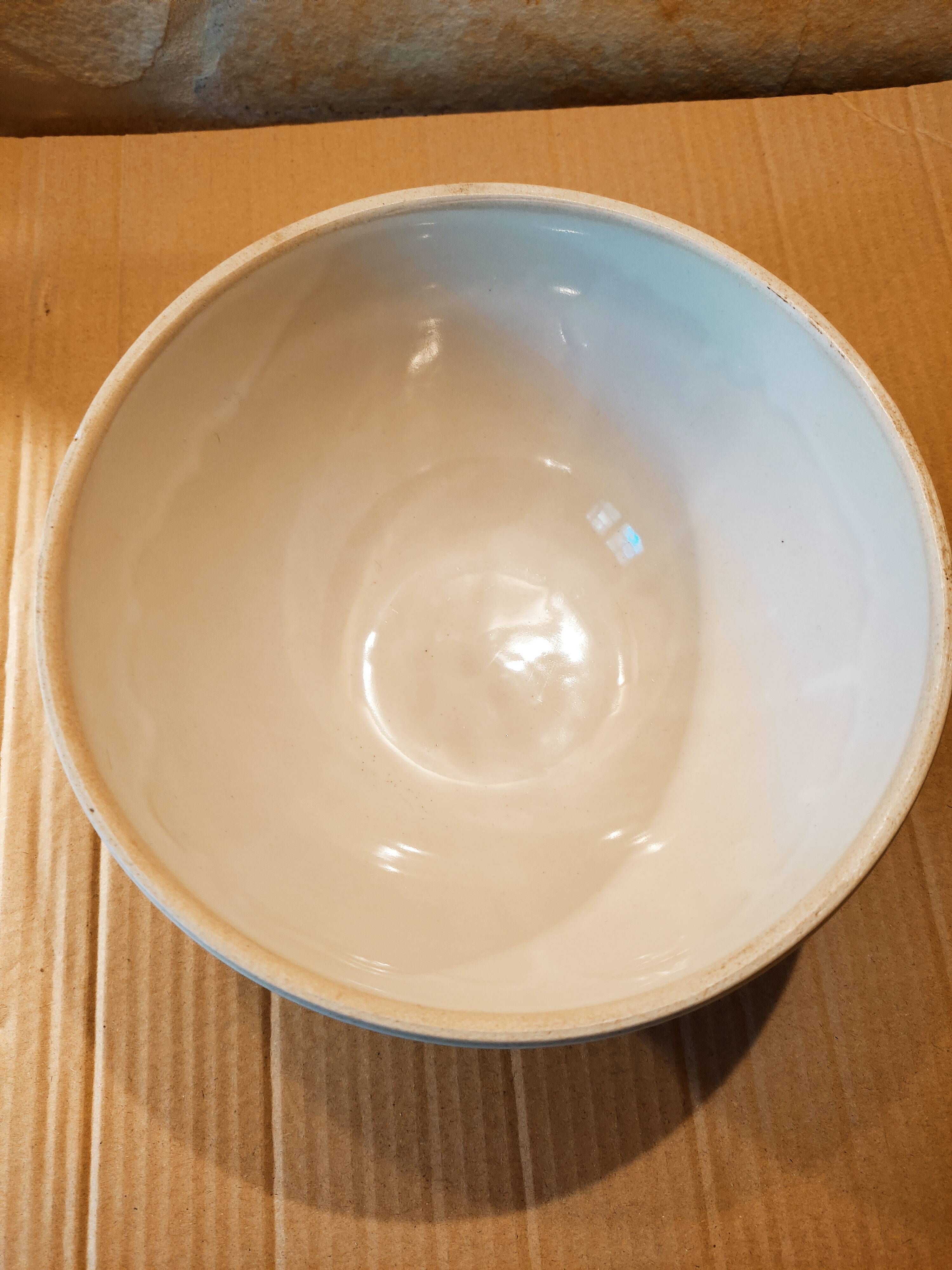 Digoin bowl in beige sandstone