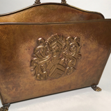 Magazine rack brass vintage