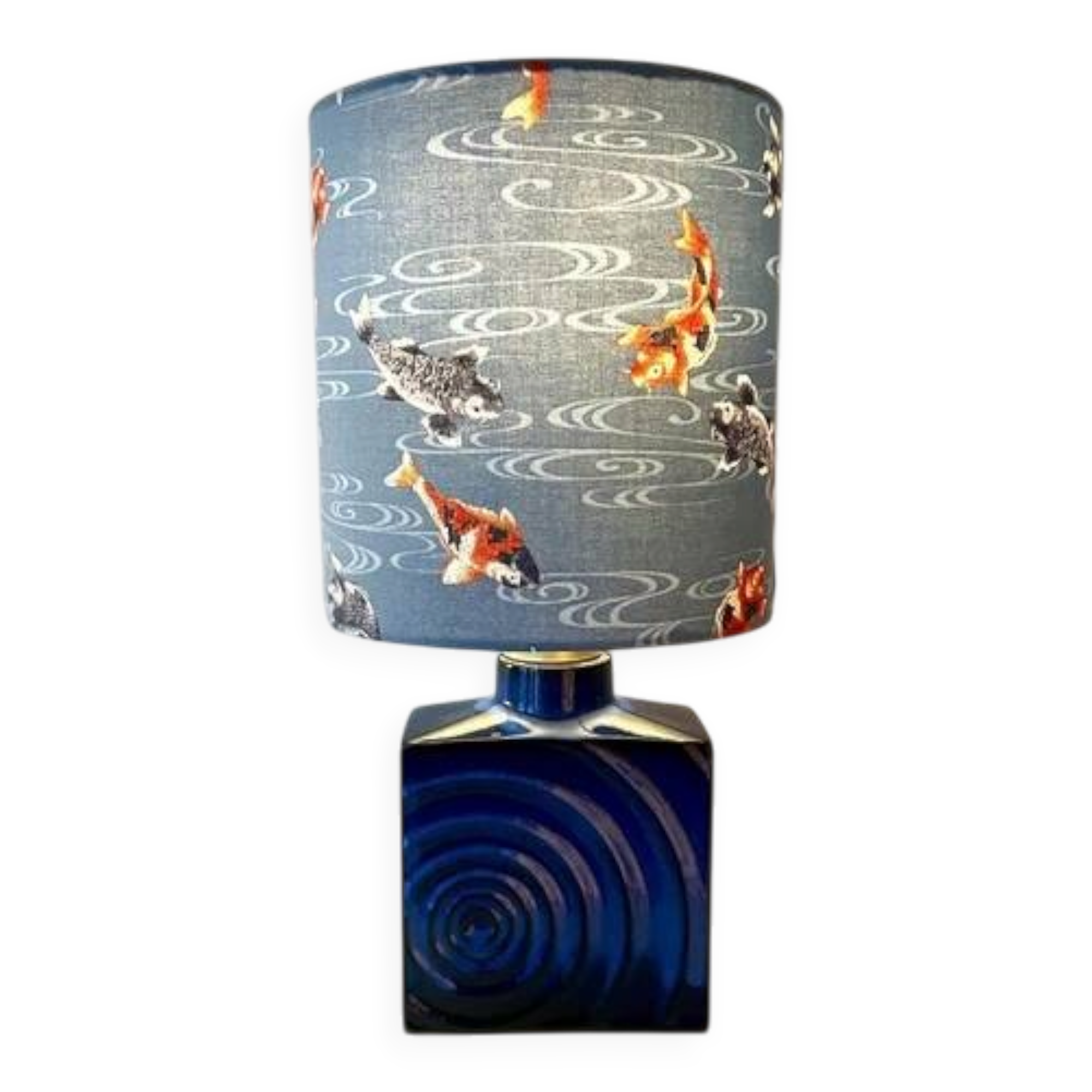 Table lamp without wire in vase by Cari Zalloni for Steuler