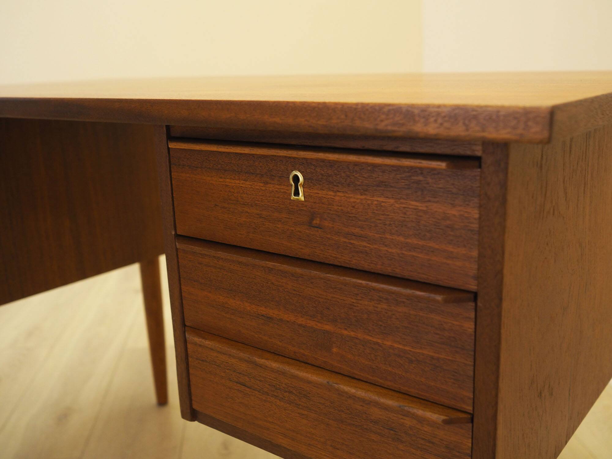 Teak desk, Danish design, 1970s, made in Denmark