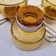 Amber glass cups