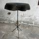Set of 2 vintage Italian side tables in raffia.