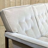 Scandinavian 4-seater sofa from the 70s in teak
