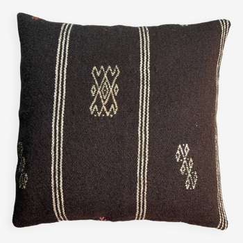 Housse de coussin kilim turc vintage, 55 x 55 cm