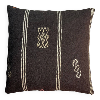 Housse de coussin kilim turc vintage, 55 x 55 cm