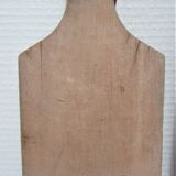 three vintage patinated solid wood cutting boards