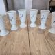 Set of 6 Vintage Mazagran Mugs Porcelain MP Tours Bluebells