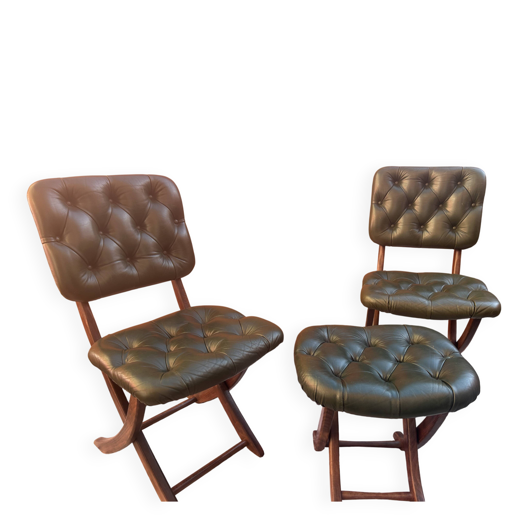 Chairs and stool