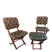 Chairs and stool