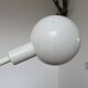 80s white metal desk lamp