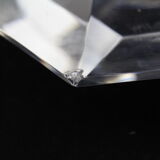 Octagonal ashtray in Crystal Val Saint Lambert