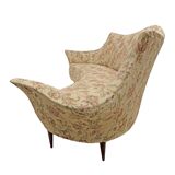 Mid-Century Modern Italian Sofa and Two Armchairs, Manta model, 1950s