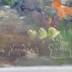 Augizeau Gabriel Large Oil on Canvas Signed Titled Sigournais Vendée