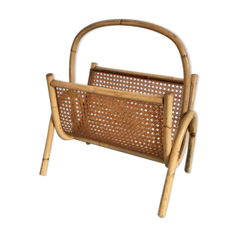 Vintage canning magazine rack