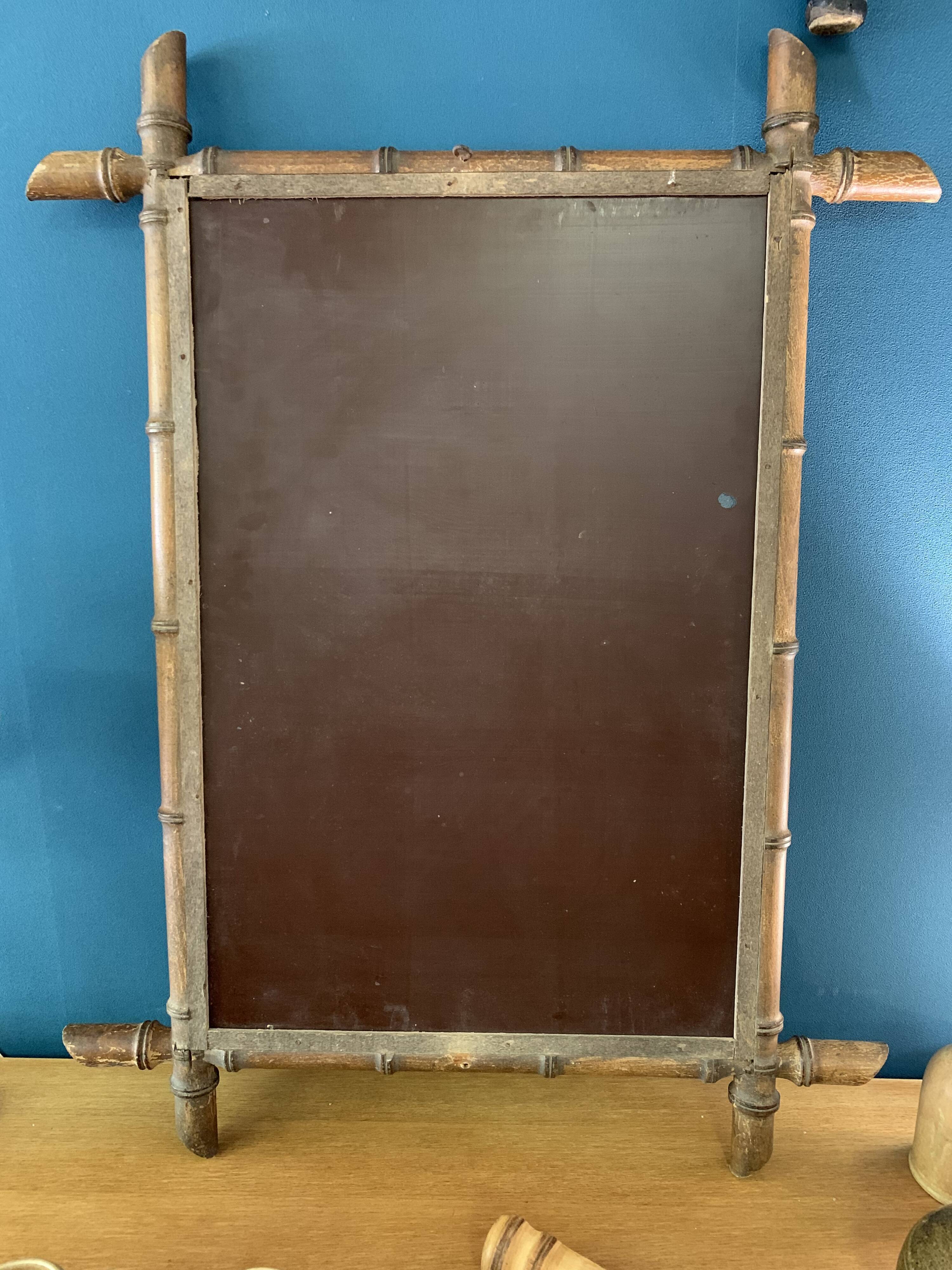 Bamboo mirror