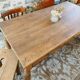 Table de ferme 3 tiroirs, 6 à 8 personnes