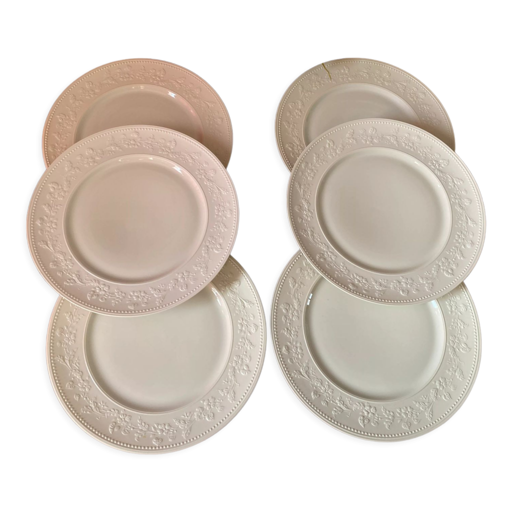 Assiettes plates, collection Georgia, J.L. Coquet, Limoges | Selency