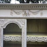 Antique sideboard from a medieval chest