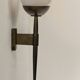 Vintage Art Deco wall light, brass and perspex, France, 1930.